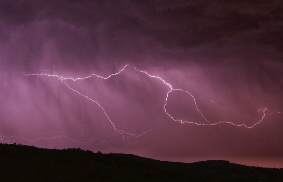 Allerta gialla per temporali intensi in Calabria e Sicilia