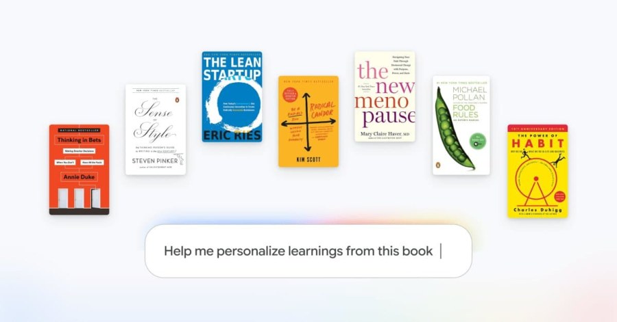 Google Gemini Notebook: ora interroga i libri che hai acquistato