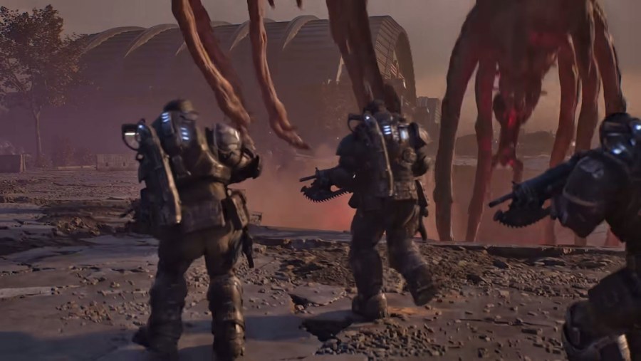 Gears of War: E-Day, il trailer di lancio mostra gameplay e modalità multiplayer